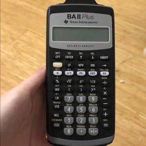 Texas Instruments BA II Plus Financial Calculator